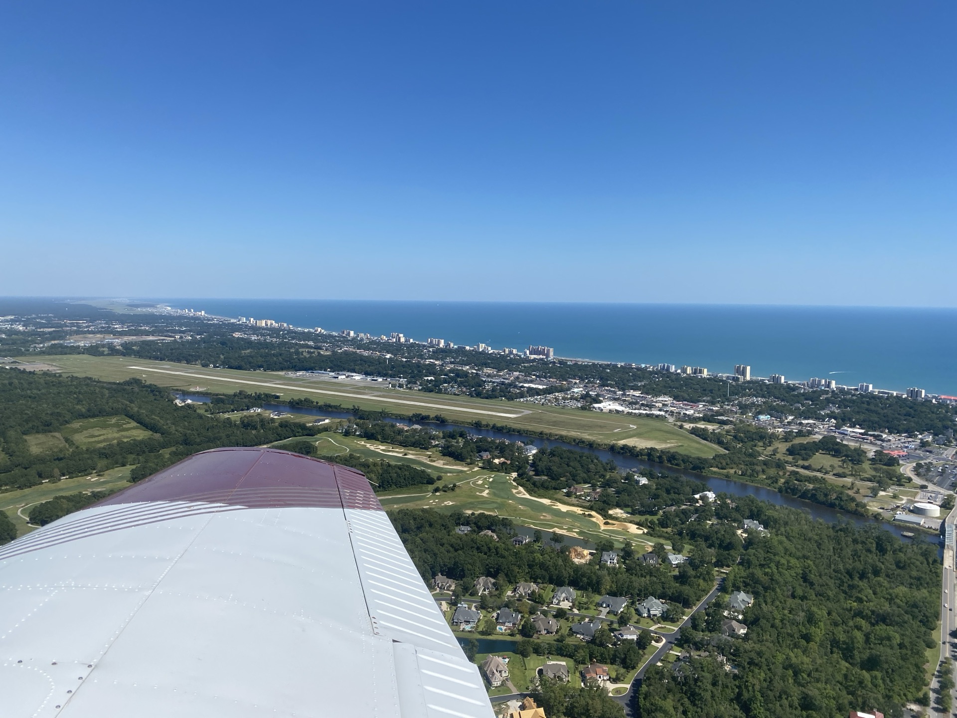 Aerial view of North Myrtle Beach