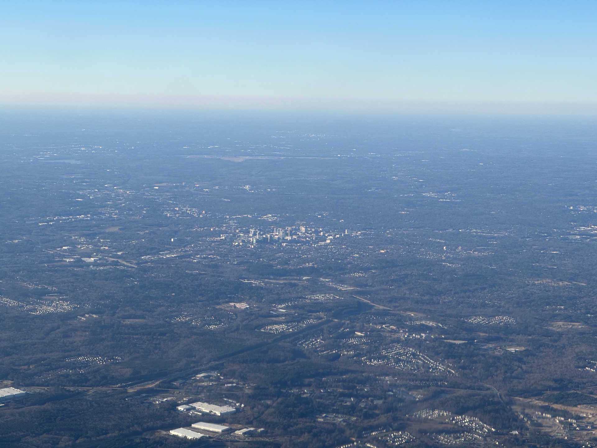 Aerial view of Raleigh