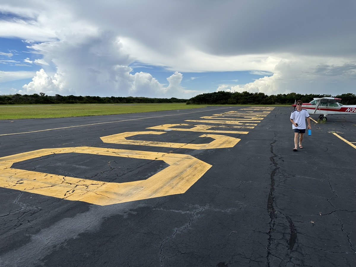 On the ramp at Ocracoke
