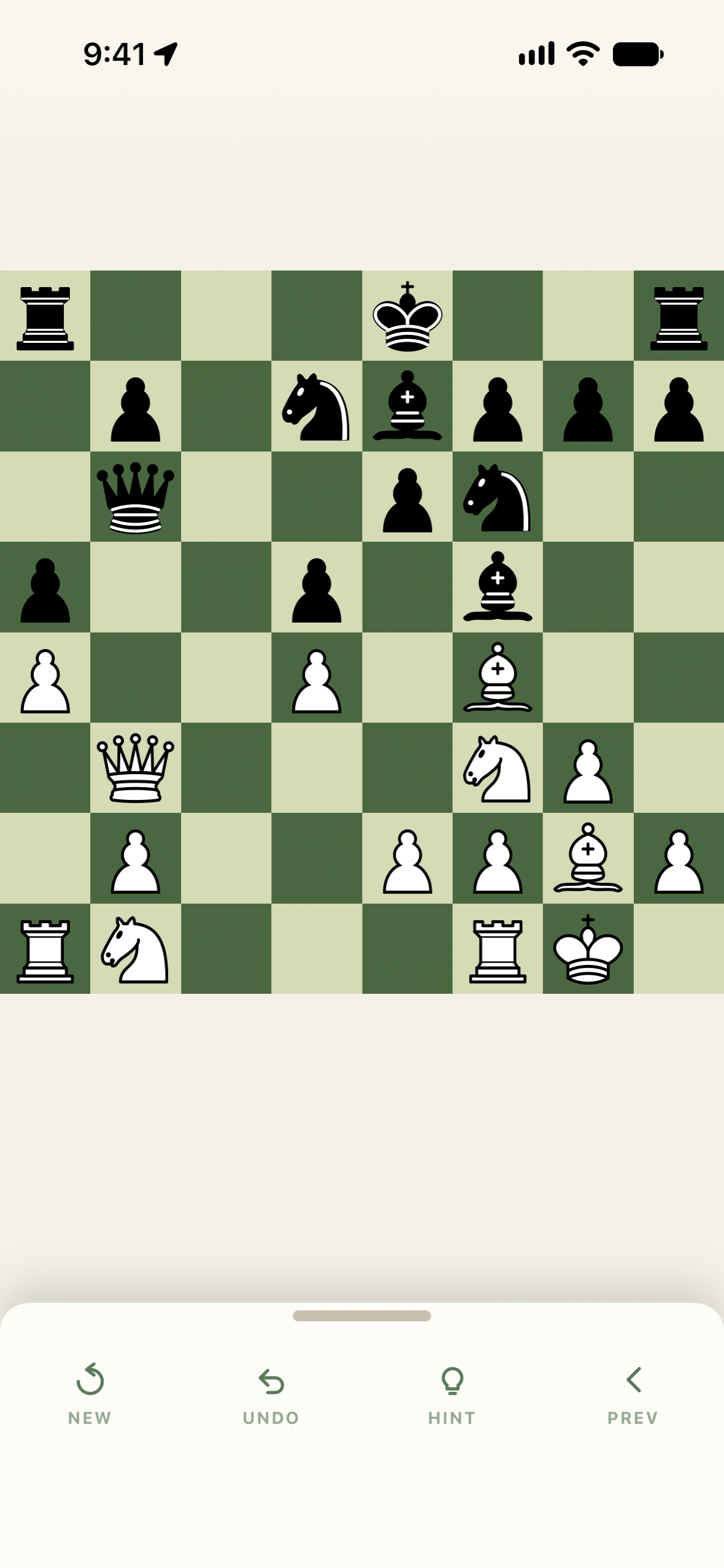 Chess interface