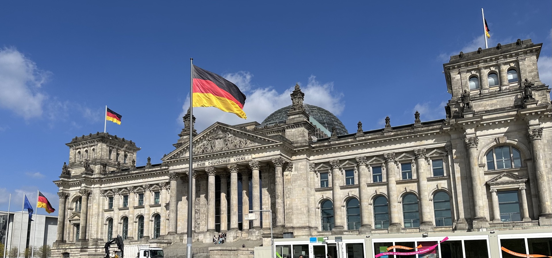 The Reichstag in Berlin