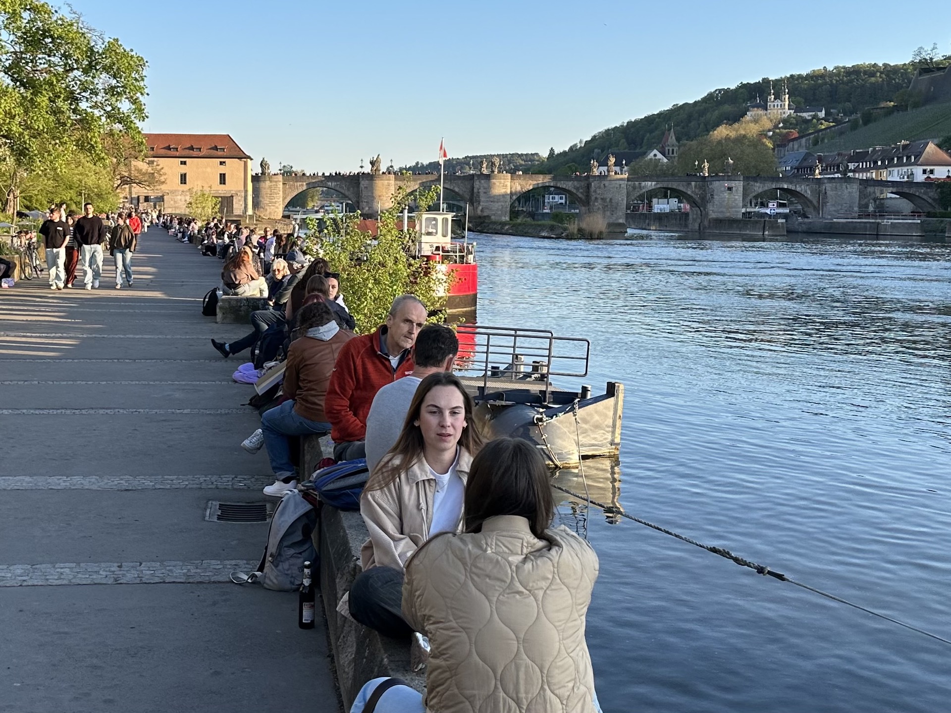 Promenade in Würzburg